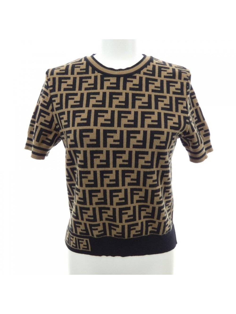 Fendi FF Motif Knit Sweater